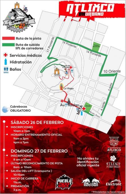 Downhill Urbano Atlixco 2022. Lo que debes saber 