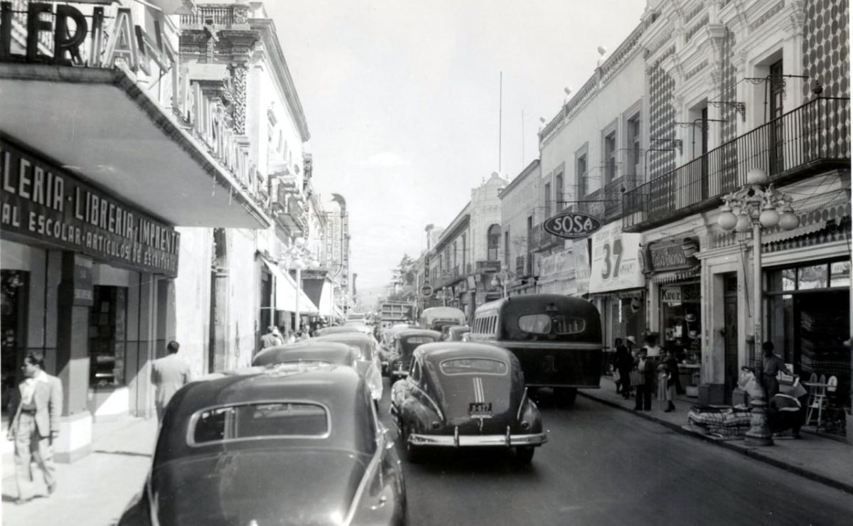 Así lucía la calle 5 de Mayo en la antigüedad, aquí su historia