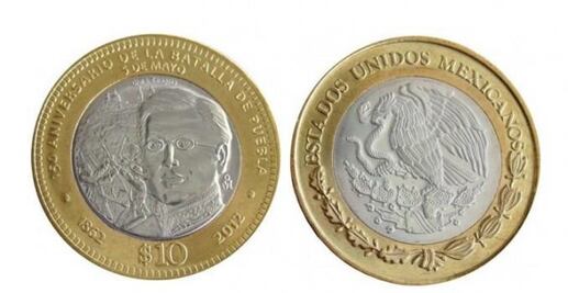 Moneda conmemorativa de la Batalla de Puebla se vende hasta en 50 mil pesos