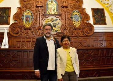 Luciano Concheiro impartió la conferencia “Los retos de la educación en México” en la BUAP