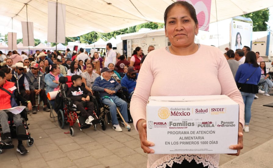 SEDIF Puebla rompe récord al entregar más de un millón de despensas 