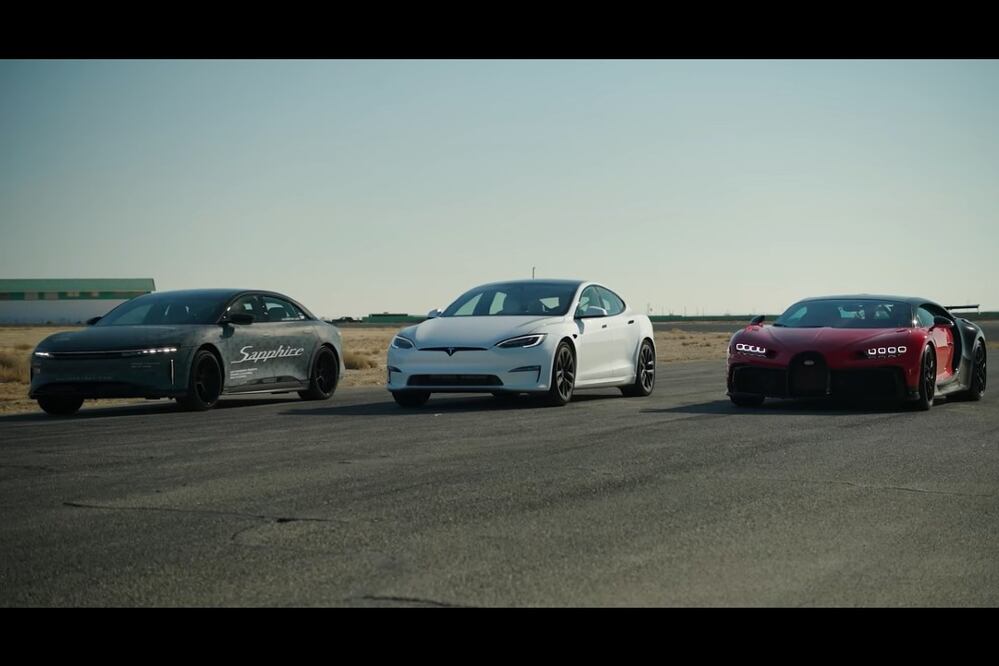 Lucid Air sigue sorprendiendo / Foto: Youtube