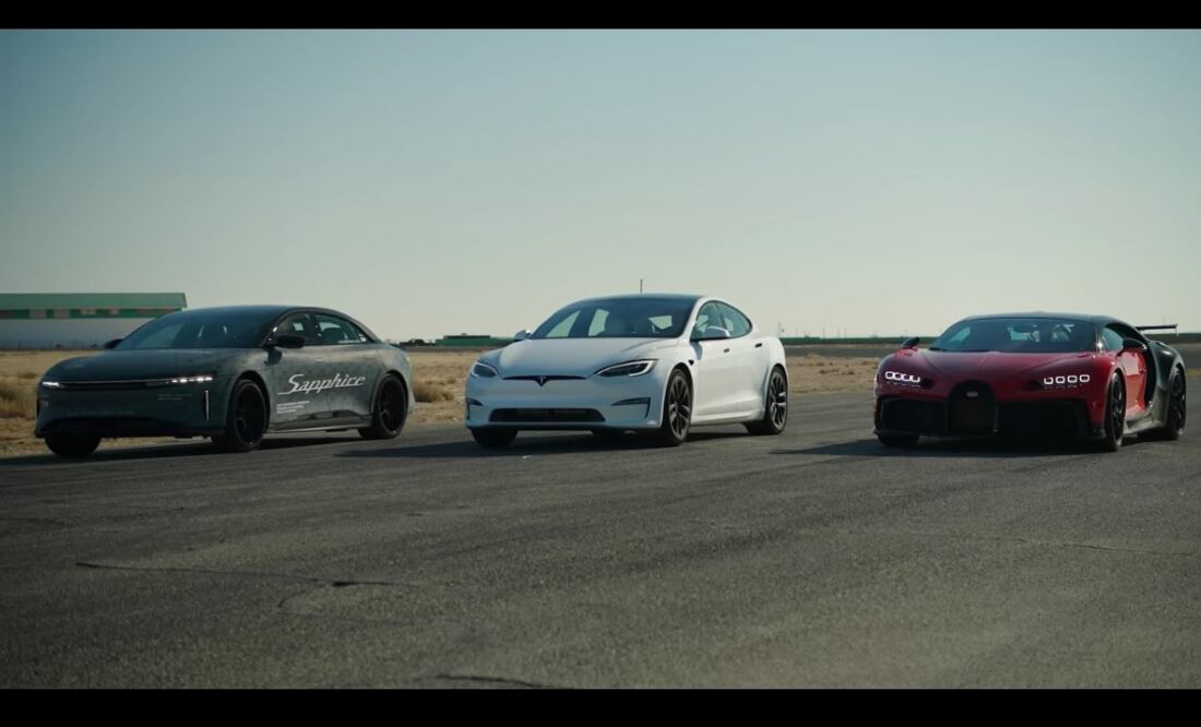 Lucid Air sigue sorprendiendo / Foto: Youtube