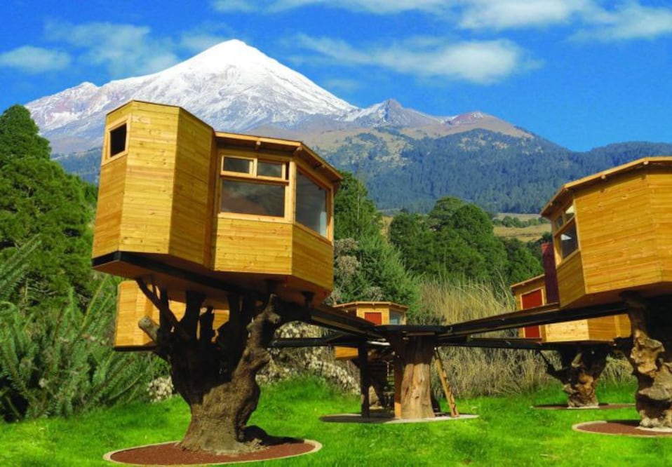 En Volcanic Park hay una peculiar forma de hospedarse | Foto Volcanic Park