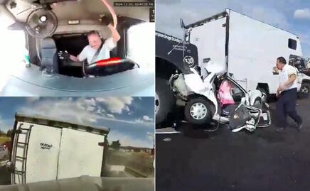 VIDEO Captan el momento exacto del fatal accidente en la autopista Puebla-Orizaba