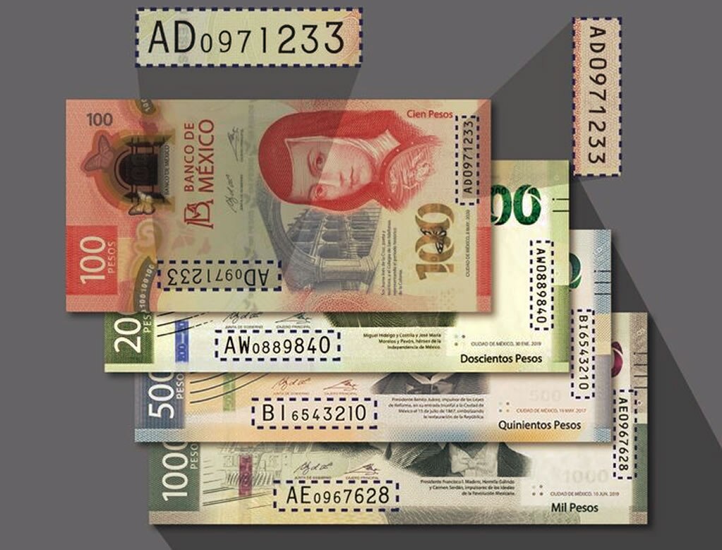 Así se pueden detectar billetes alterados mediante el número de folio