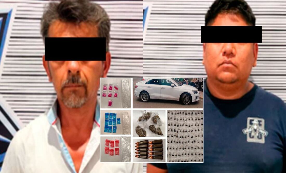 Fueron asegurados más de 230 envoltorios con posible droga y 23 cartuchos útiles de uso exclusivo de las Fuerzas Armadas | Foto: SSP