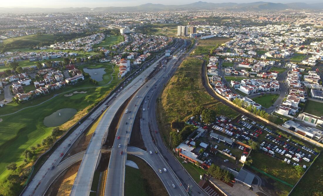 El nuevo Distribuidor Vial de Angelópolis fue inaugurado por el exgobernador Sergio Salomón