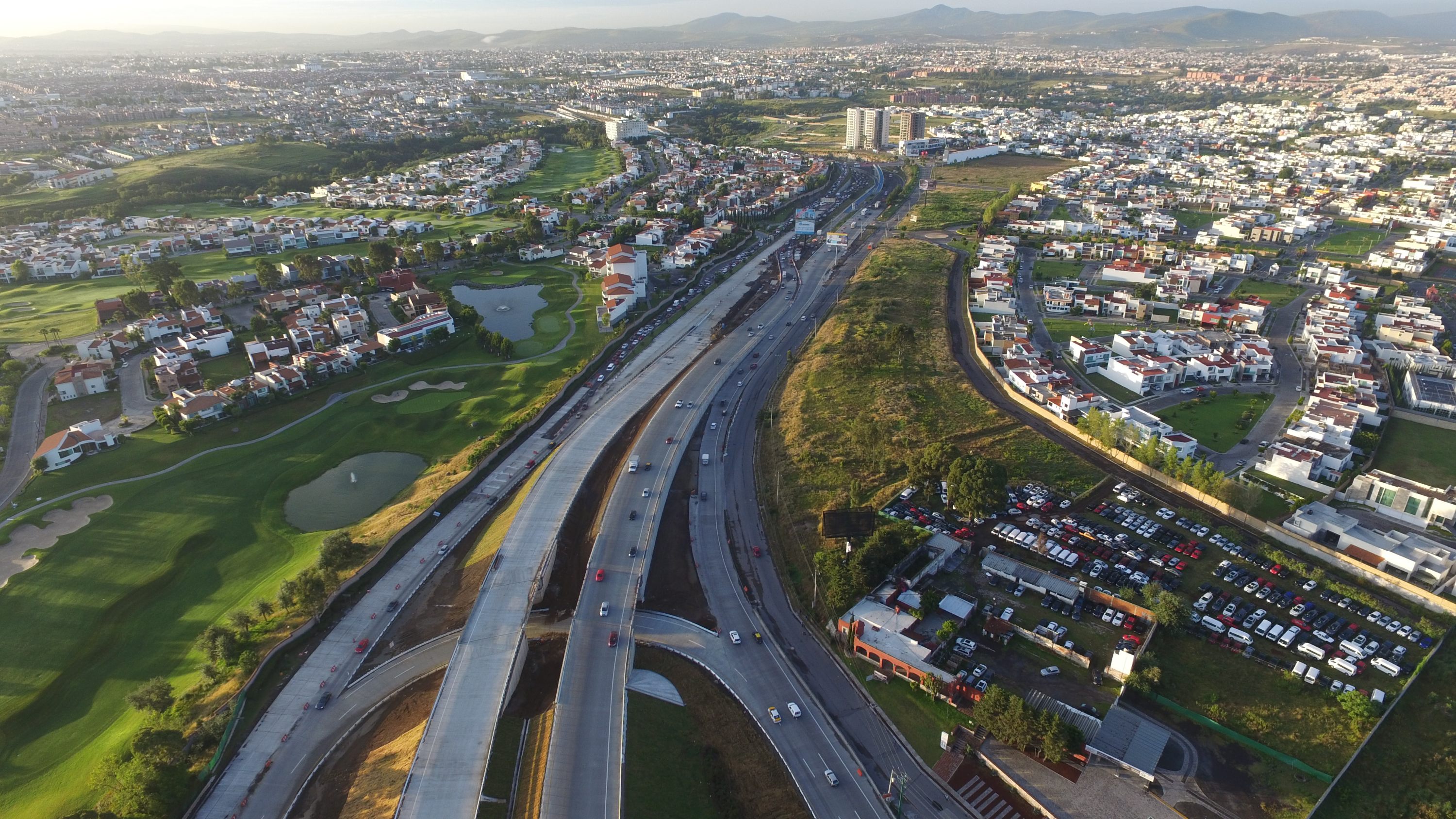 Así se circula en el Distribuidor Vial de Angelópolis
