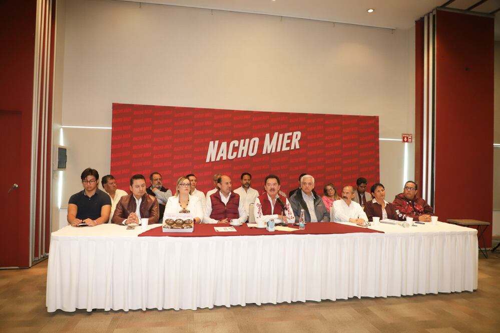 Nacho Mier habló en conferencia de prensa sobre el proceso interno en Morena | EsImagen para El Universal Puebla