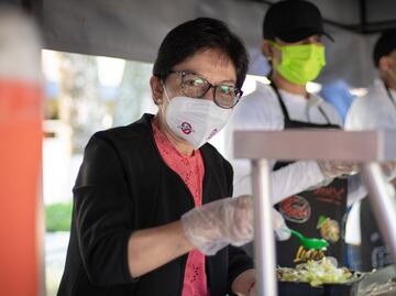Lilia Cedillo inicia el programa de Becas Alimentarias de la BUAP