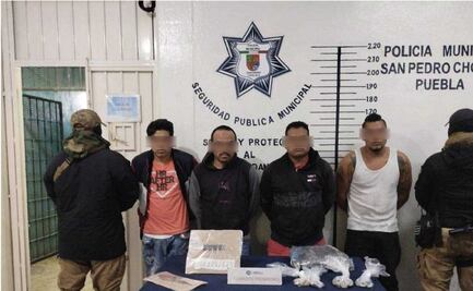 Arrestan a integrantes de una banda que asaltaron una gasolinera en San Pedro Cholula