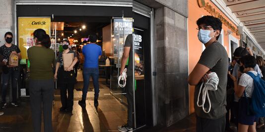 Carl's Jr. del Centro Histórico opera con normalidad después de viralizarse desalojo