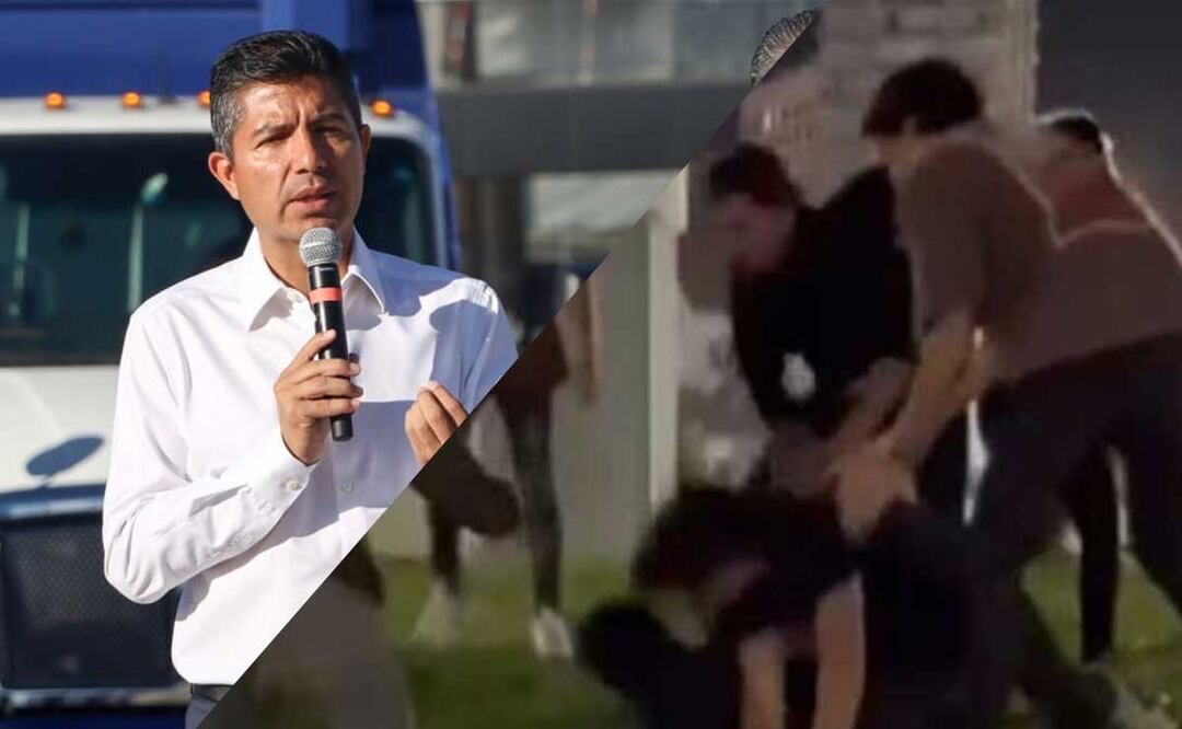 El alcalde de Puebla, Lalo Rivera, condenó la agresión contra un joven en La Isla de Angelópolis | especial