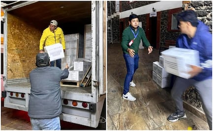 SEDIF continúa el apoyo a damnificados por tromba