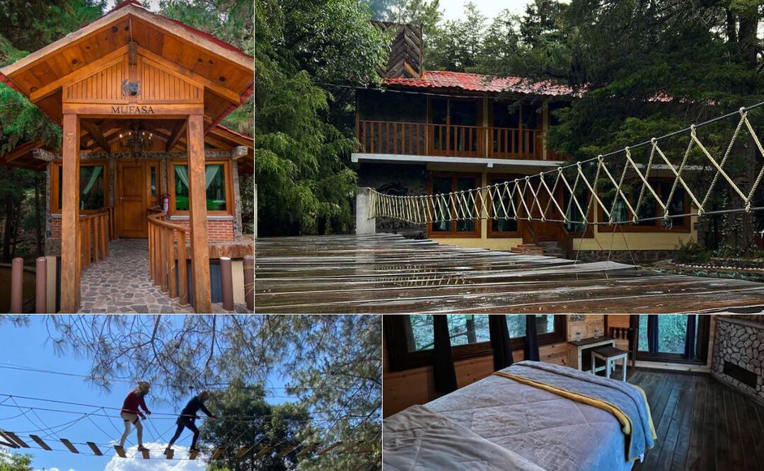 Las cabañas cuentan con todo lo necesario para una estancia relajada y confortante | Foto: La Cabaña del León