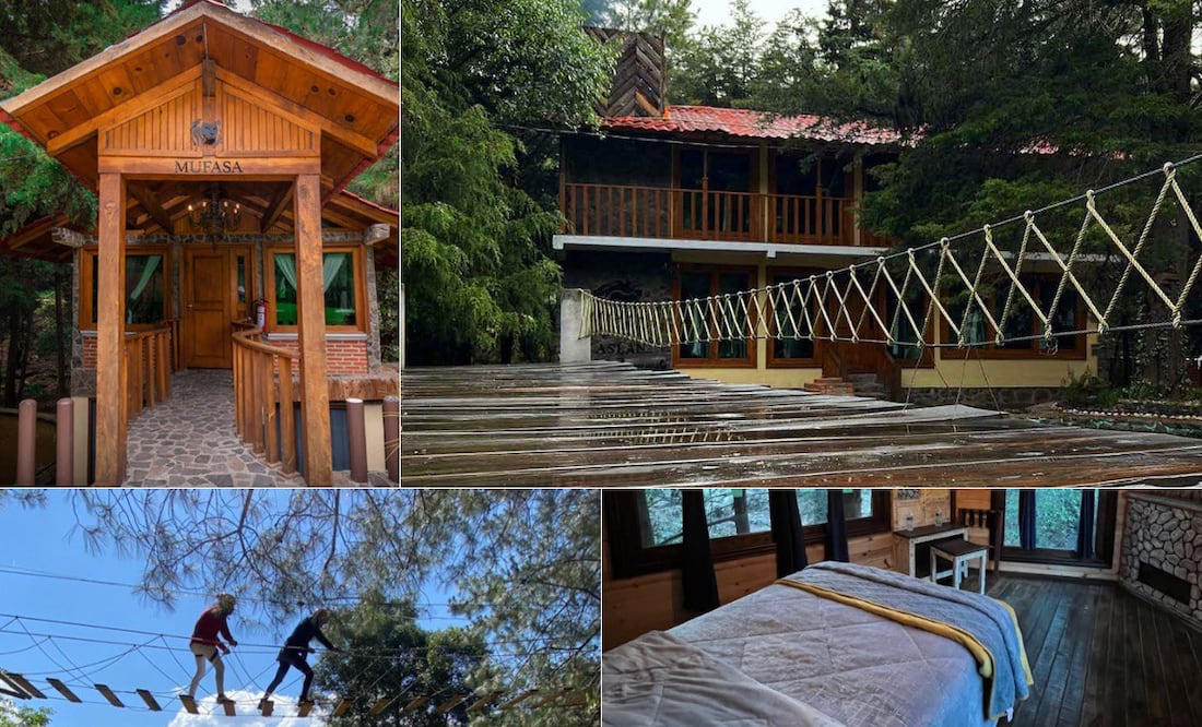 Las cabañas cuentan con todo lo necesario para una estancia relajada y confortante | Foto: La Cabaña del León