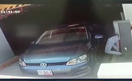 Graban asalto a automovilista en plena entrada de Vía San Ángel 