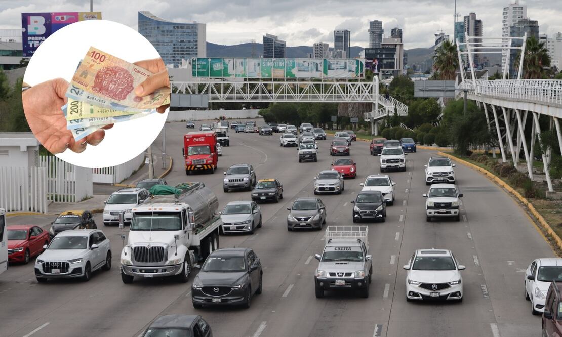 Esto cuesta la multa si no pagas el control vehicular en Puebla | Foto: Producción El Universal