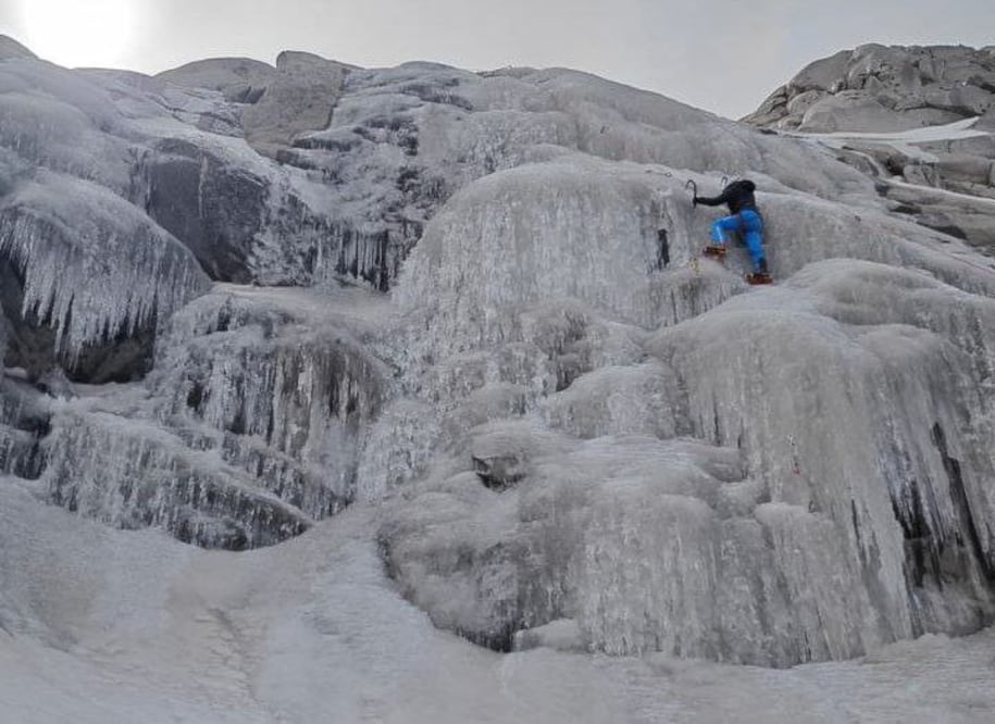 Las Cascadas de Hielo son un gran espectáculo natural | Instagram escuela _nacional