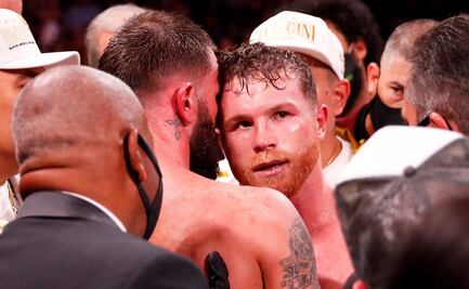 Tras la pelea, Caleb Plant se disculpó con 'Canelo' Álvarez por haberle mentado la madre