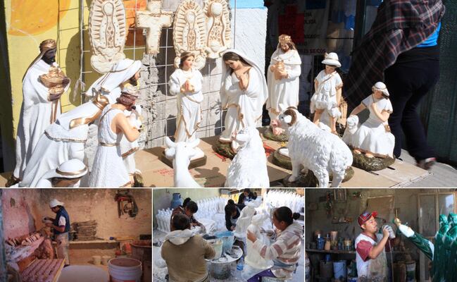 En estos municipios de Puebla fabrican nacimientos navideños bonitos y baratos