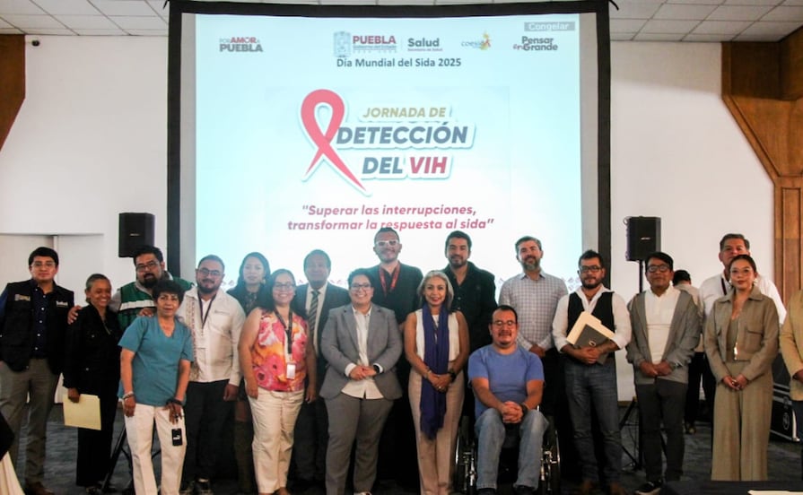 Puebla impulsa acciones para prevenir y atender el VIH/Sida