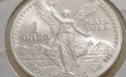 Onza "gordita". Las monedas de plata que ya no se fabrican y valen hasta 2 mil pesos