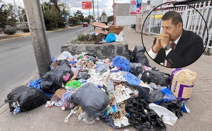 Armenta pide sancionar a empresa de limpia en la ciudad de Puebla por no hacer su trabajo