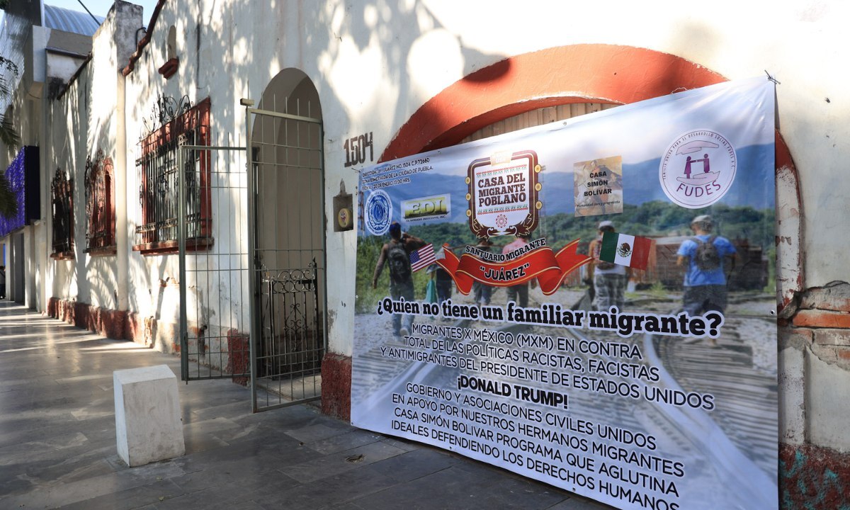 Preparan albergue en Puebla para recibir a los deportados