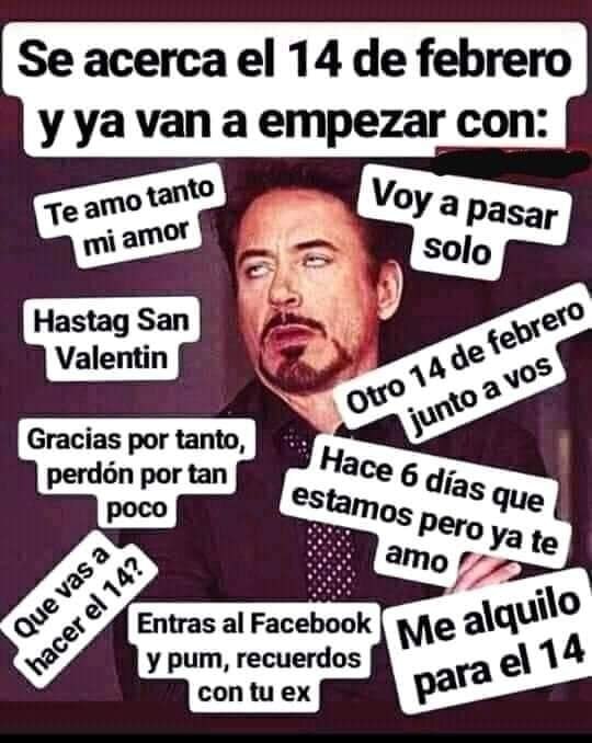 Disfruta los mejores memes de San Valentín | Redes sociales
