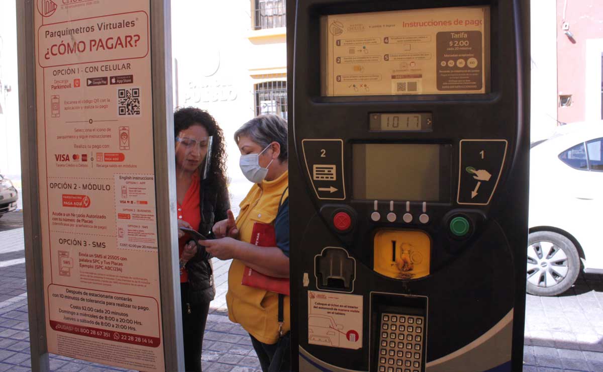 Habrá parquímetros en el Centro Histórico de Puebla después de Semana Santa