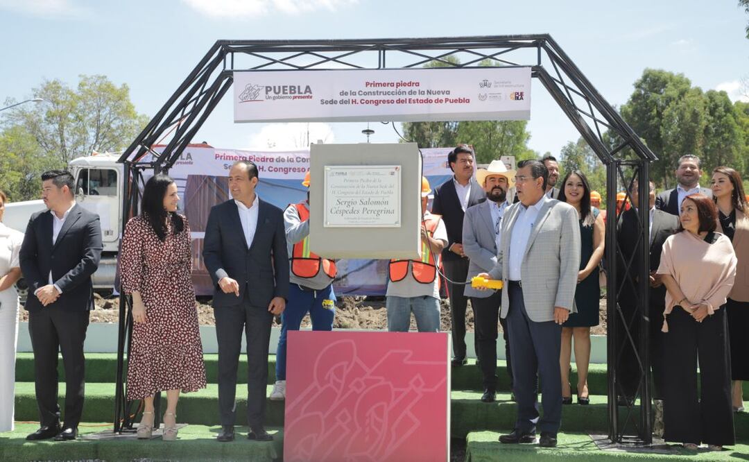 Este viernes inician las obras del nuevo Congreso de Puebla | Foto: Agencia Es Imagen para El Universal Puebla