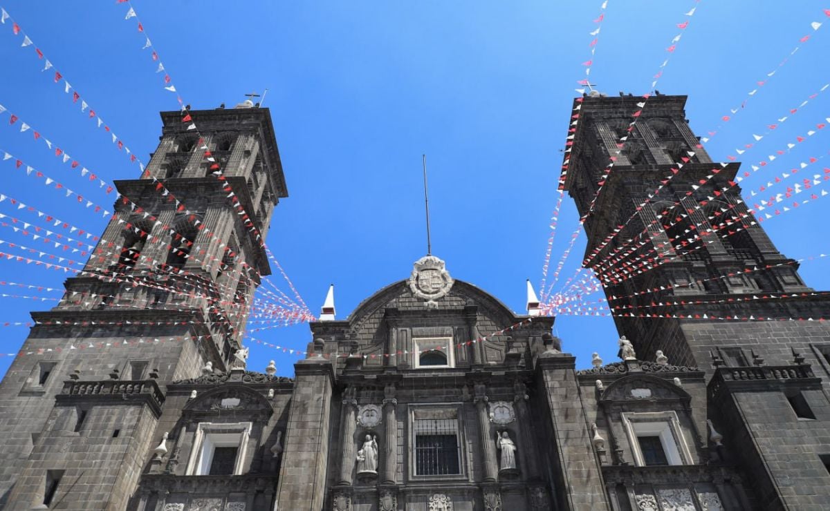 Las obras de la Catedral de Puebla avanzaron con la llegada en 1640 del obispo Juan de Palafox. | Foto: Agencia Es Imagen para El Universal Puebla