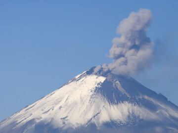 Popocatépetl registra 66 exhalaciones en las últimas 24 horas