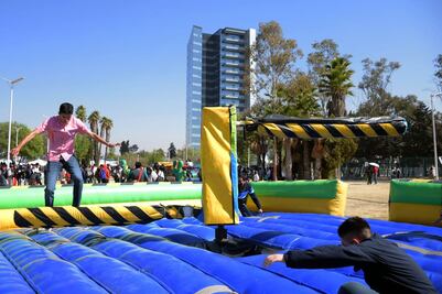 Feria y carrera de botargas por San Valentín en la BUAP, checa los detalles