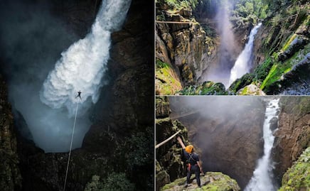 Así puedes llegar a la cascada que cae al centro de la tierra a 3 horas de Puebla