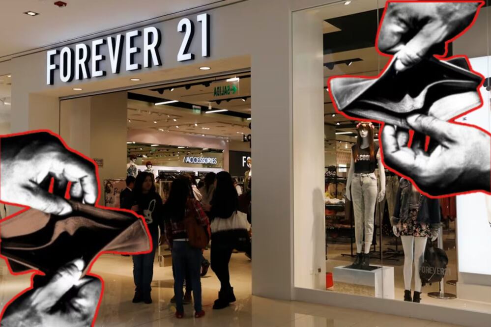 Forever 21 se declaró en quiebra por segunda vez | Foto: Archivo El Universal / Freepik