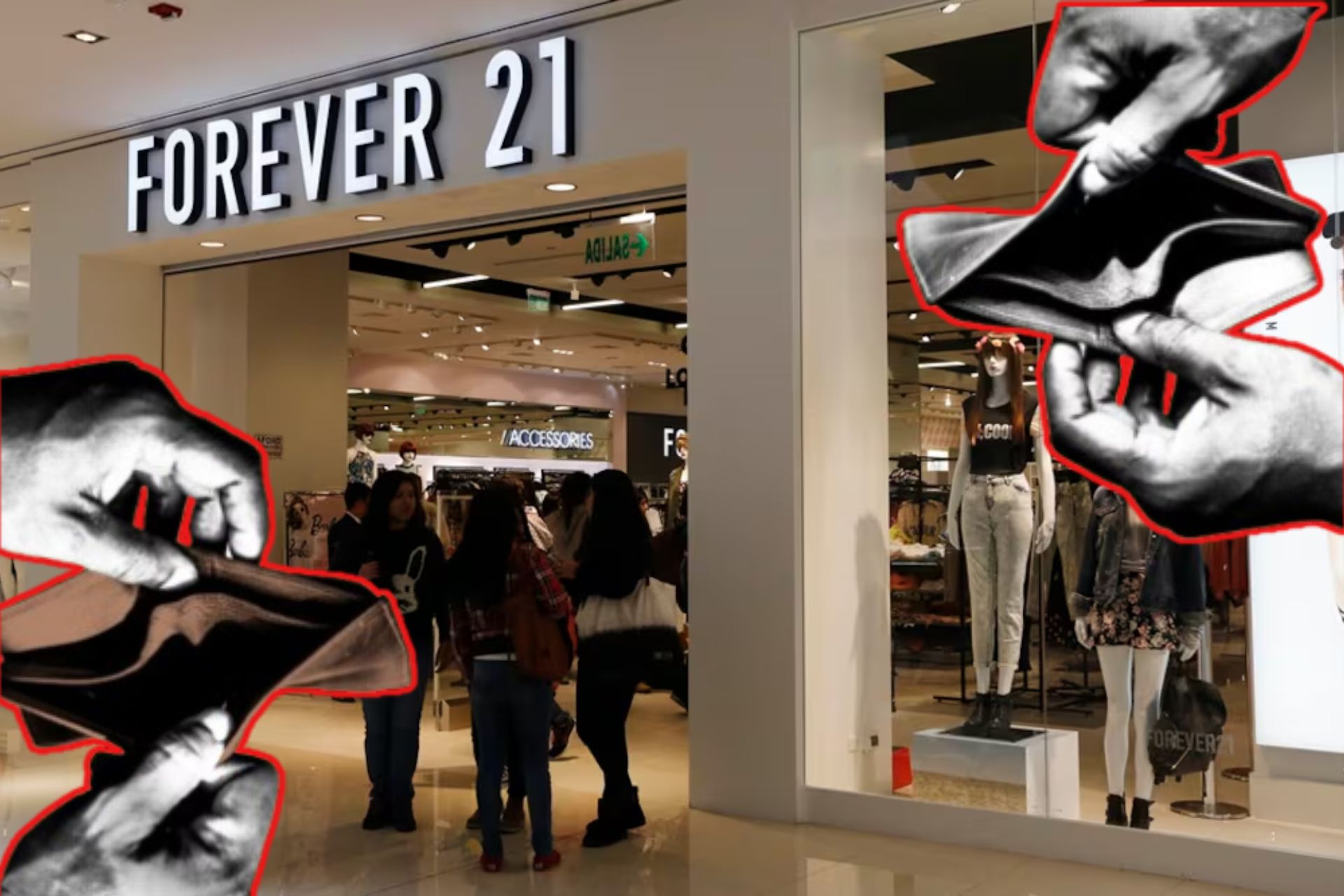 Forever 21 se declaró en quiebra por segunda vez | Foto: Archivo El Universal / Freepik