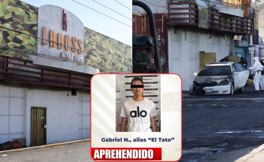 El "Tato" fue uno de los motosicarios que provocó la muerte de 7 personas en el bar Lacoss | Foto: EsImagen/FGE Puebla