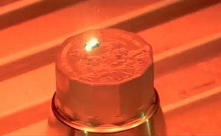 ¿Cómo es el grabado láser de la nueva moneda de 20 pesos de los menonitas?