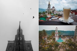El Pueblo Mágico de Puebla donde puedes tomar café caliente entre la neblina