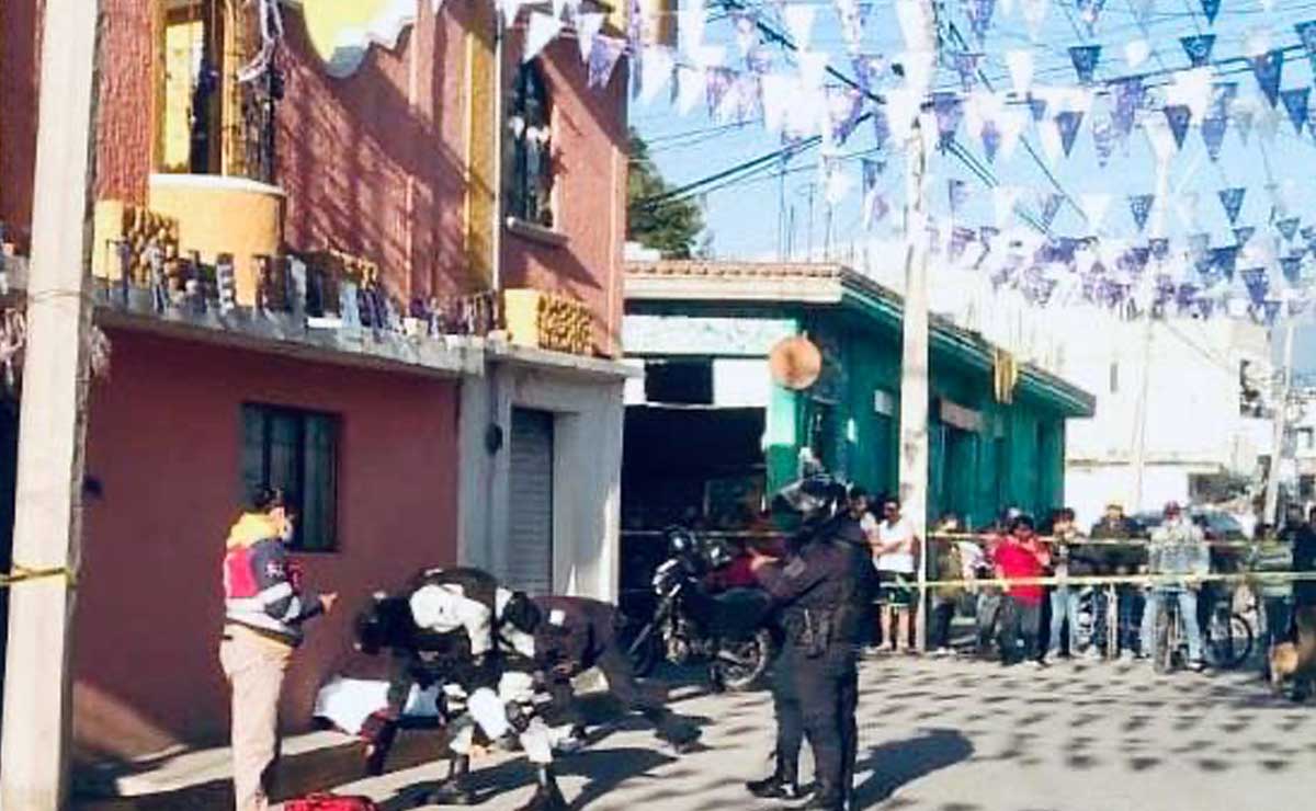 Asesinan a transeúnte de dos balazos en Texmelucan