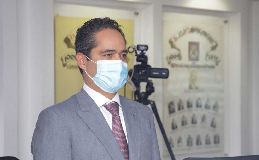 Juan Carlos Moreno Valle fue designado titular de la Secretaría de la Función Pública el 20 de mayo del 2022 | Foto: Agencia Es Imagen para El Universal Puebla