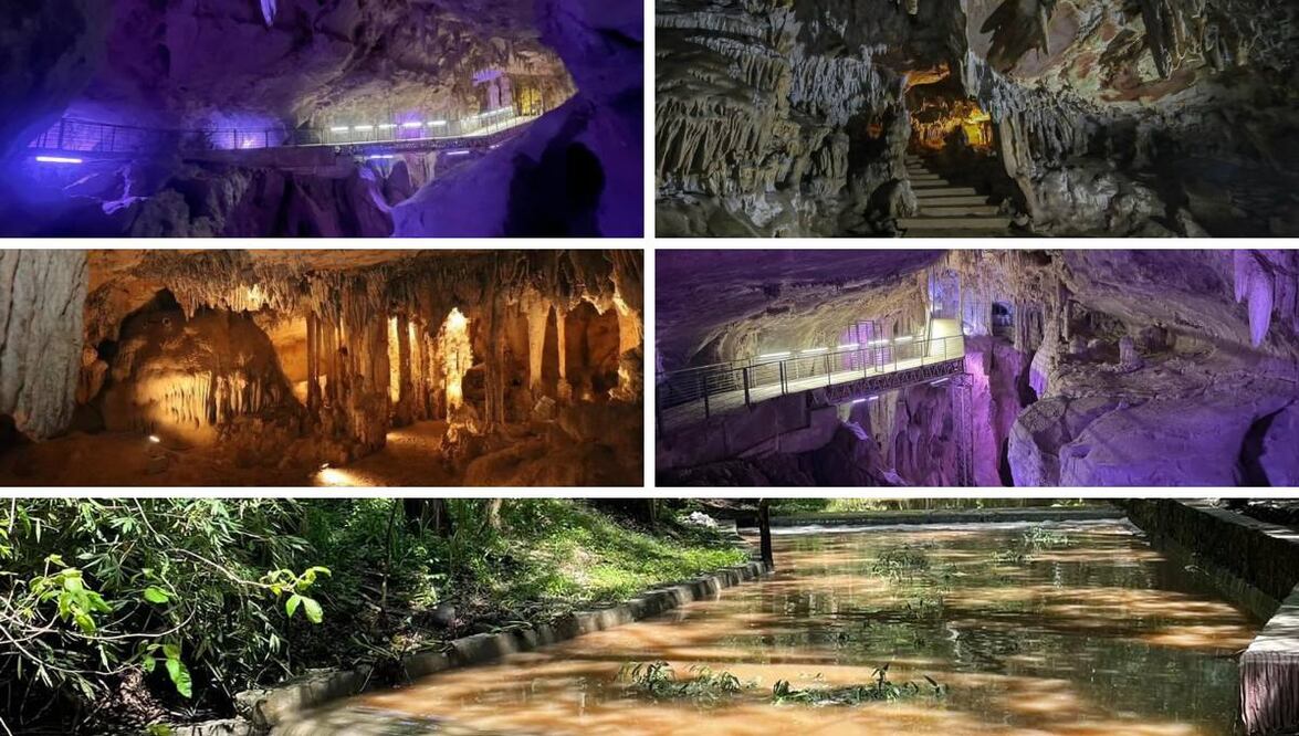 Este paraíso se encuentra muy cerca de Puebla | Créditos Facebook Grutas La Estrella