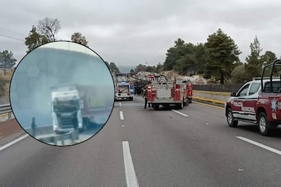 VIDEO Con armas obligan a trailero a cerrar la autopista Puebla-Orizaba tras la muerte de "El Mencho"