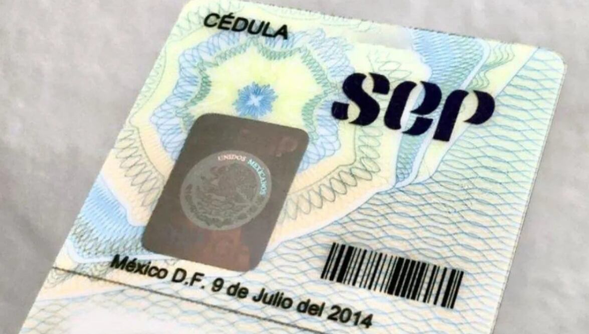 La Cédula Profesional es un documento que comprueba que los estudios superiores fueron terminados | Foto: Producción El Universal