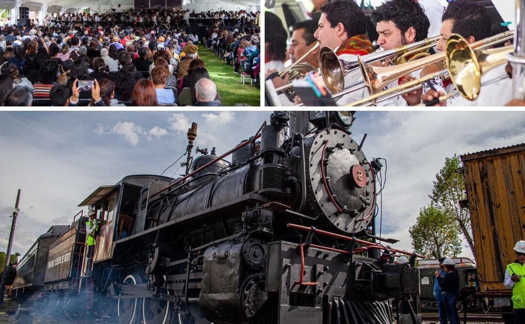 El concierto Sinfonía Vapor lo organiza el Museo Nacional de los Ferrocarriles Mexicanos | Foto: Museo Nacional de los Ferrocarriles