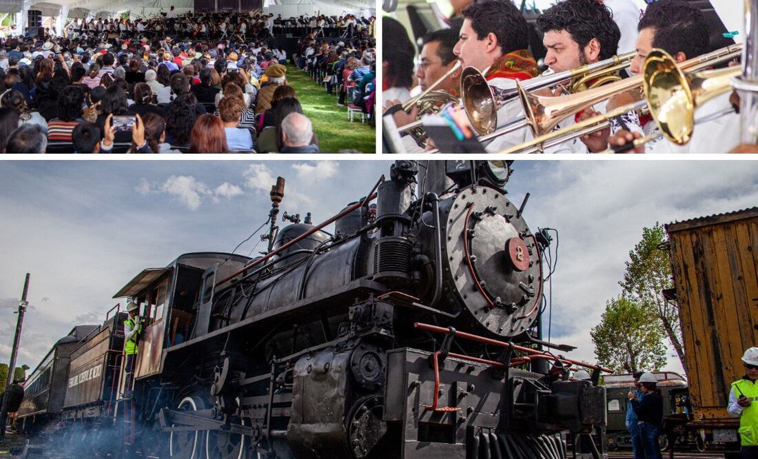 El concierto Sinfonía Vapor lo organiza el Museo Nacional de los Ferrocarriles Mexicanos | Foto: Museo Nacional de los Ferrocarriles