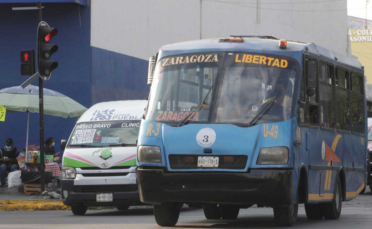 Transporte público en Puebla, deficiente y en pésimas condiciones